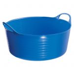 15lt Blue Flexi-Fill Shallow Flexible Tubs/Trug for Garden or Horse Feed